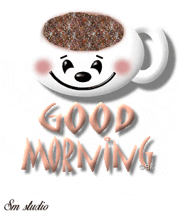 Good morning tea gif images