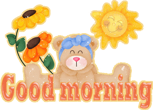Teddy Bear Good Morning Gif