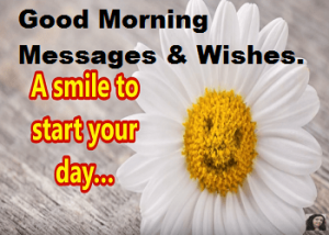 Good Morning Message