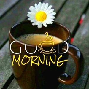 Good morning coffee cup mug