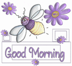 Good Morning ButterFly GIF