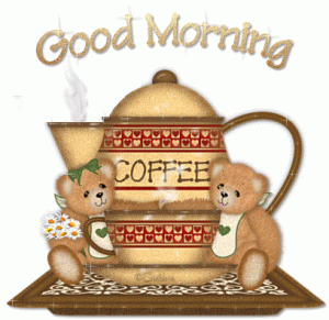 Good Morning GIF Coffee Cup