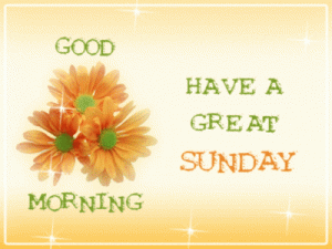 Good Morning GIF Sunday