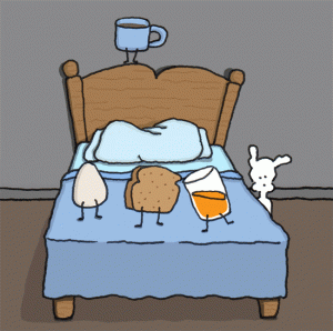 Good Morning GIF with Break Fast