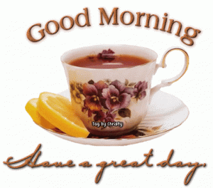 Good Morning GIF with Coffee
