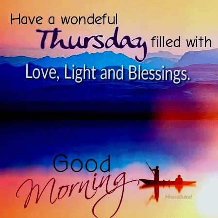 Good Thursday Morning Blessings