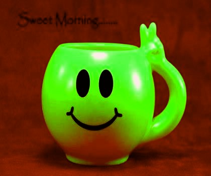 Good morning smile coffee