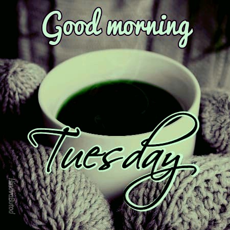 Tuesday with coffee image