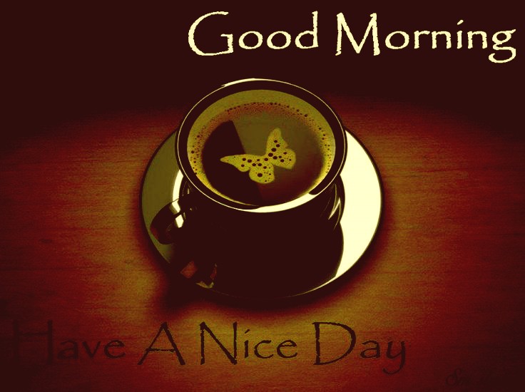 good morning beautiful coffee