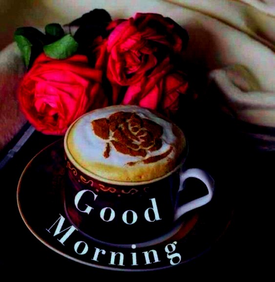 good morning love coffee