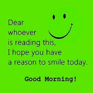 good morning smile quotes