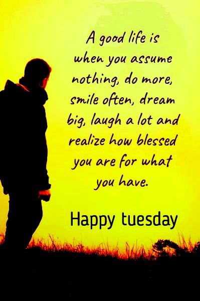 tuesday blessing for her