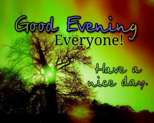 Good Evening Images