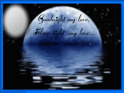 Good Night My Love Quotes GIF