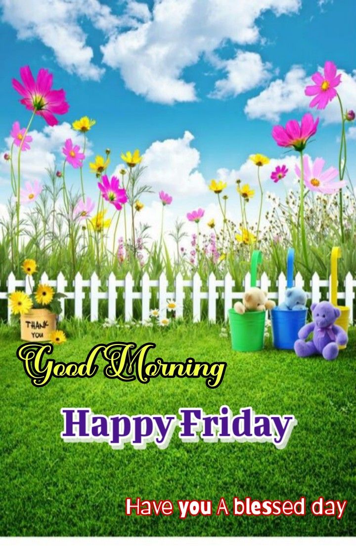 Good Morning Happy Friday Images