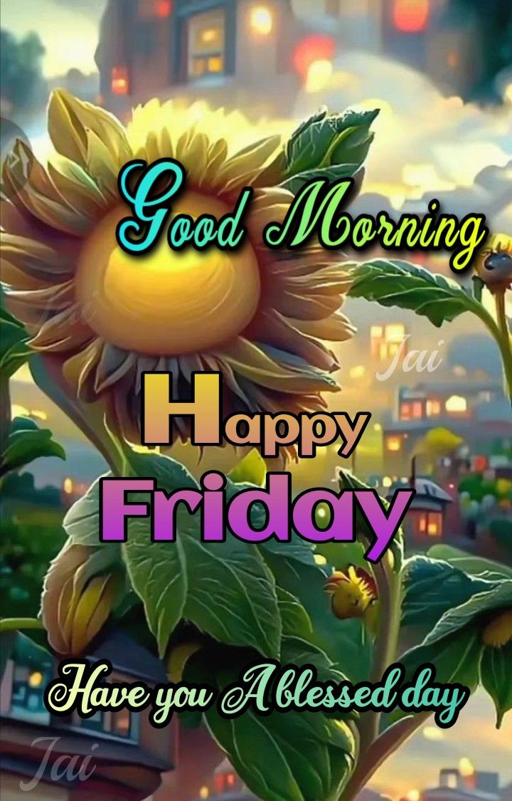 Good Morning Happy Friday Images