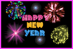 Animated gif Happy new year 2022