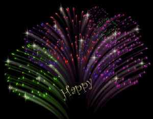 Beautiful Happy New year gif