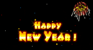 Frosty Happy New Year gif