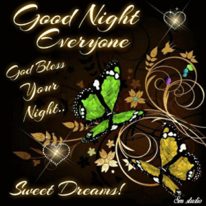 Good Night and God bless gif