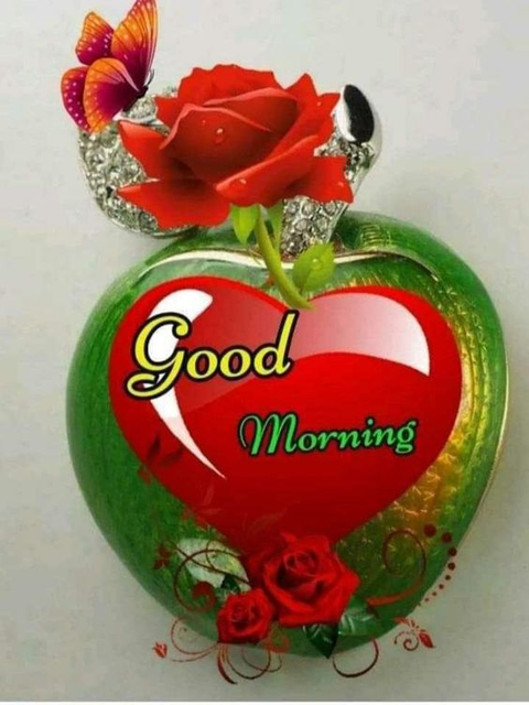 Good morning hearts images
