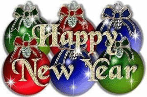 Happy New Year in german gif