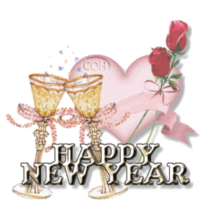 Happy New Year minions gif