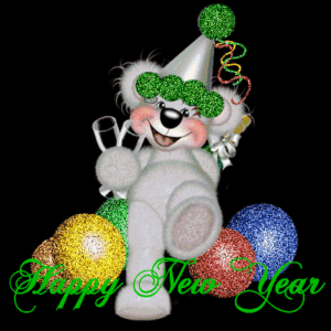 Happy new year in Korean gif