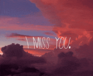 Anime Funny I Miss You GIF