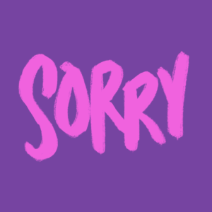 Don't Be Sorry Be Careful GIF