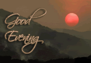 Funny Good Evening GIF